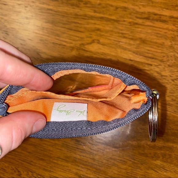 Vera Bradley grey and multicolored floral wallet - Picture 4 of 7